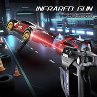 Thumbnail for 3 IN 1 POLICE SPORT RACING CAR WITH GUN-STYLE REMOTE