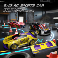 Thumbnail for 3 IN 1 POLICE SPORT RACING CAR WITH GUN-STYLE REMOTE