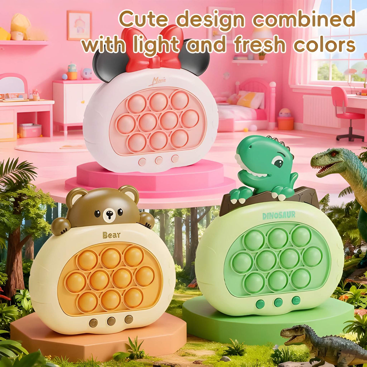 ELECTRONIC POP IT GAME ( 3 DESIGNS )