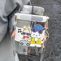 Thumbnail for KAWAII DOUBLE POUCH – BUNNY  WATER BOTTEL