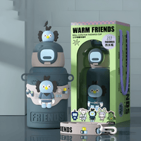 Thumbnail for CARTOON-THEMED INSULATED THERMOS WATER BOTTLE FOR KIDS ( PACK OF 1 )
