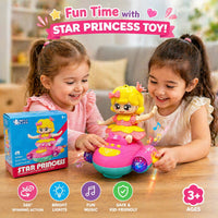 Thumbnail for STAR PRINCESS SPINNING LIGHT MUSIC TOY