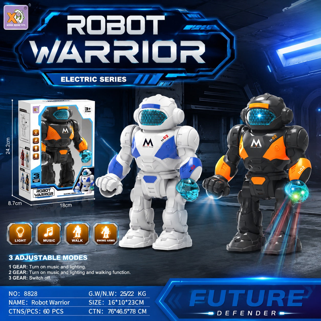 ROBOT WARRIOR – ELECTRIC SERIES FOR KIDS