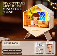 Thumbnail for 6 IN 1 DIY MINI CREATIVE DOLL HOUSE