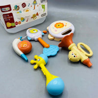 Thumbnail for NEW BORN BABY RATTLE SET - 5 PCS