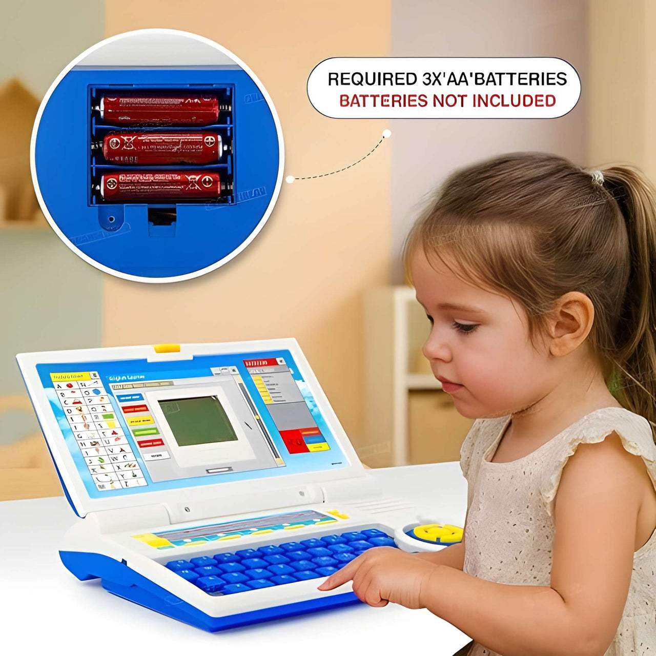 ENGLISH LEARNING LAPTOP –  FUN LEARNING FOR LITTLE GENIUSES