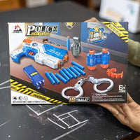 Thumbnail for POLICE CITY GUARD 7-IN-1 ACTION GUN SET