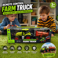 Thumbnail for R/C FARMER TRUCK WITH TRAILOR