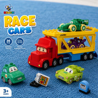 Thumbnail for RACING CAR BLOCK SET ( 35 PCS )