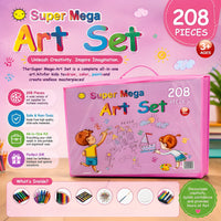 Thumbnail for SUPER MEGA ART SET  ( 208 PCS )