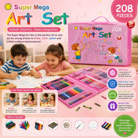 Thumbnail for SUPER MEGA ART SET  ( 208 PCS )