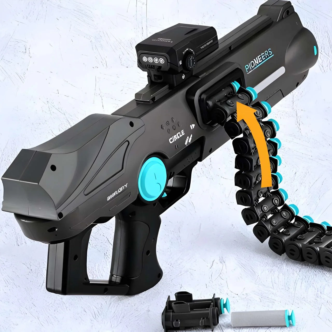 ELECTRIC GUN RECHARGEABLE SOFT BULLET SUCTION CUP BULLET