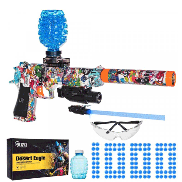 DESERT EAGLE  GEL BLASTER AUTOMATIC ELECTRIC AIRSOFT SHOOTING GUN