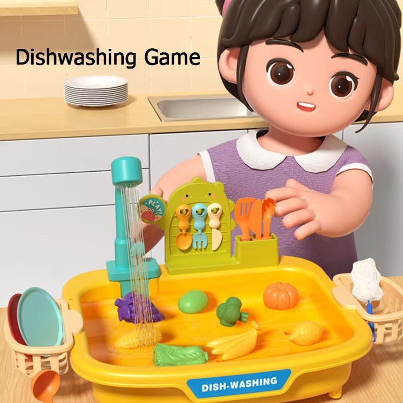 DISHWASHING TABLE PLAY HOUSE KITCHEN PLAY SET