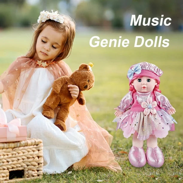 13 INCH BABY GIRL GENIE DOLL WITH MUSIC