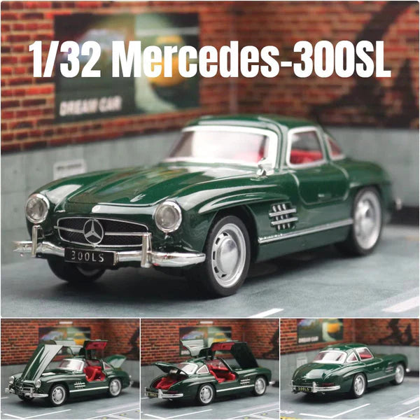 1:32 MERCEDES BENZ 300SL DIECAST ALLOY MODEL CAR