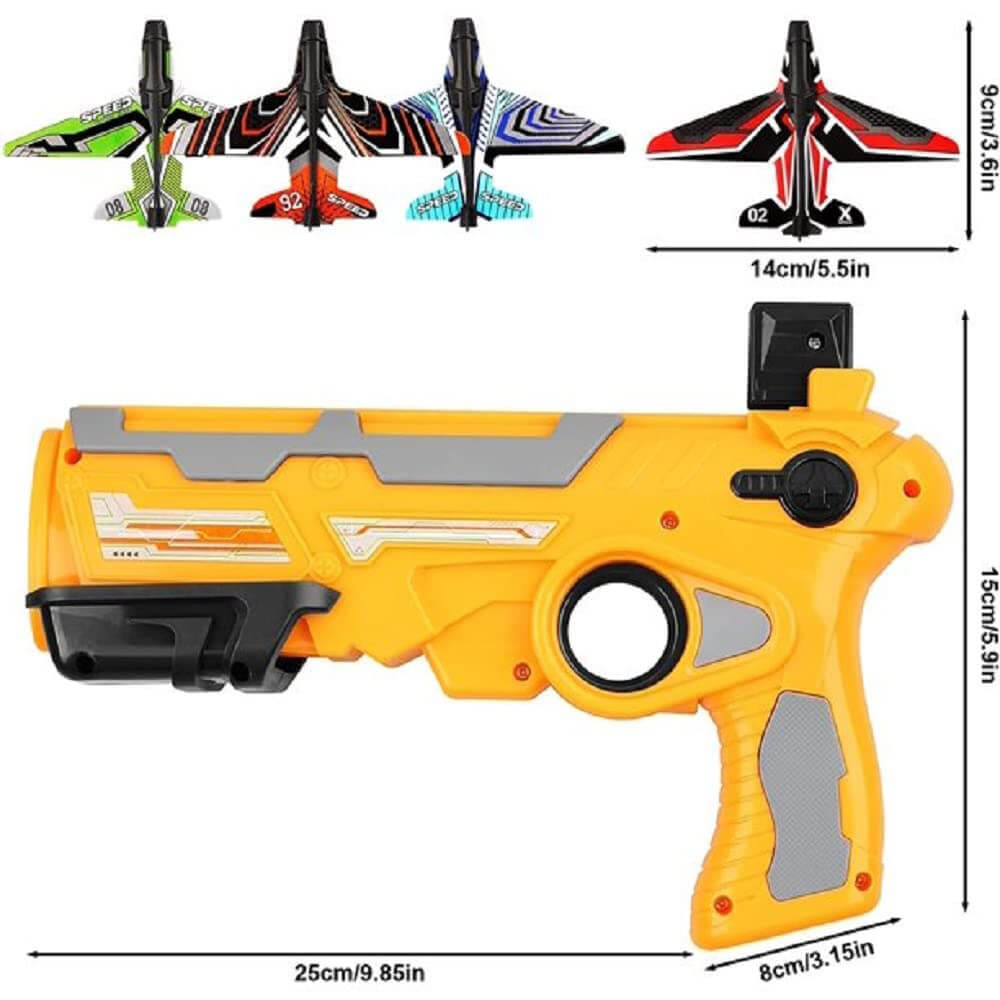 CATAPULT PLANE TOY GUN AIR BATTLE GAME