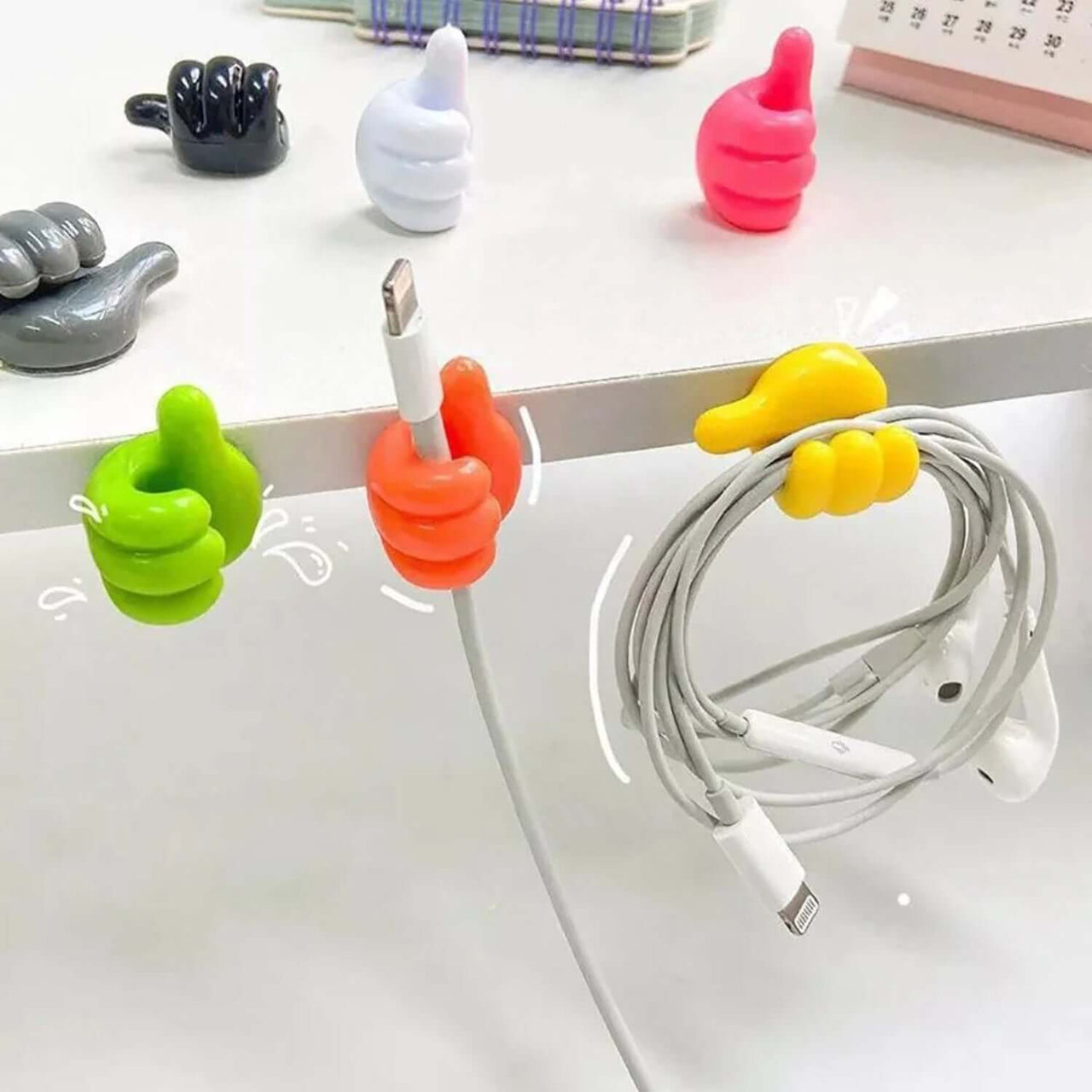 STICKING THUMB HOOKS - PACK OF 10 PCS