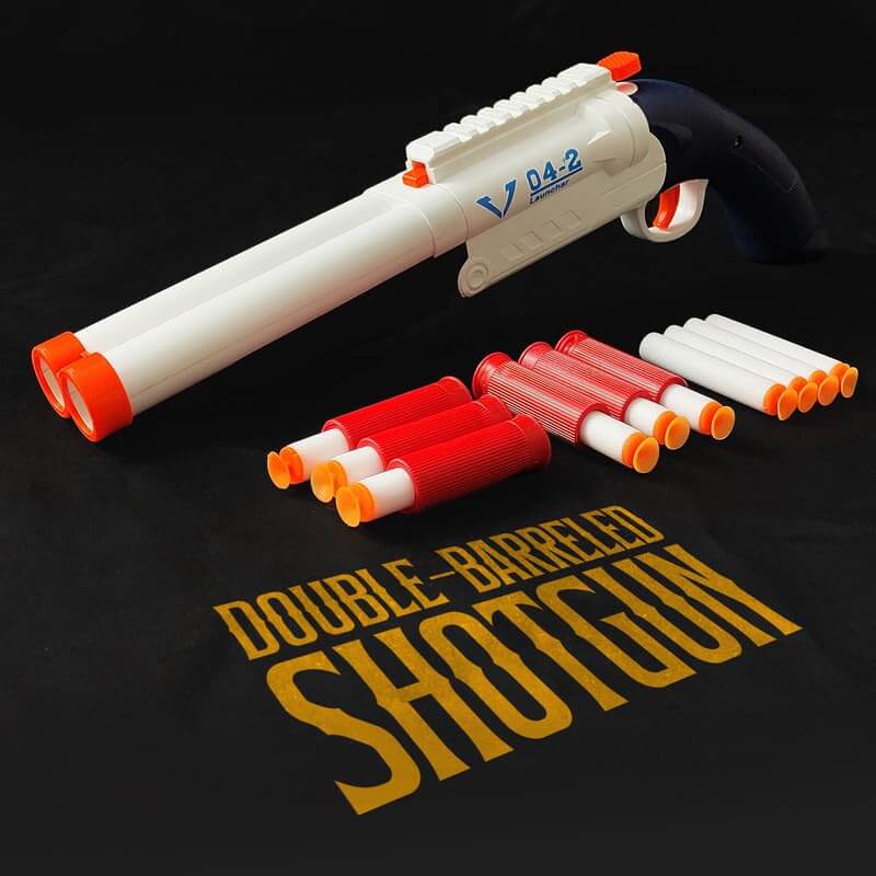 DOUBLE BLAST SOFT BULLET GUN FOR KIDS