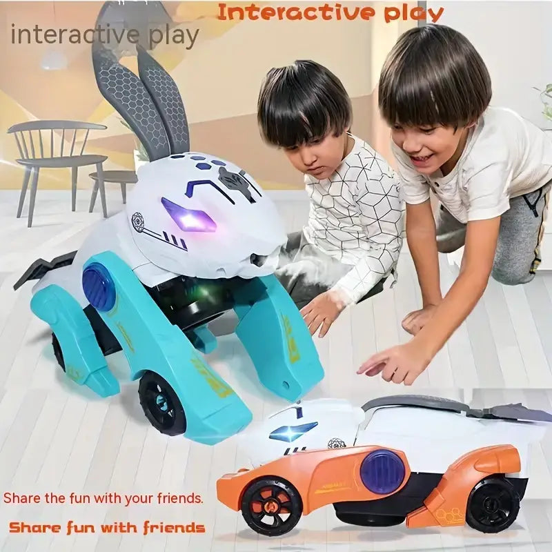 ELECTRIC DEFORMATION RABBIT CAR