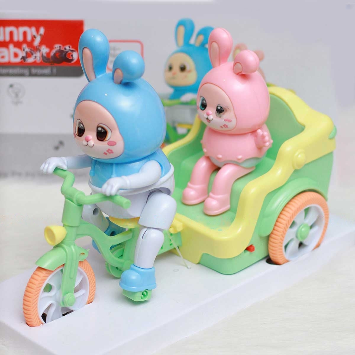 CUTE BUNNY ELECTRIC TRICYCLE WITH LIGHT AND MUSIC