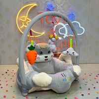 Thumbnail for UNICORN BABY SEATER & TRAINER WITH RATTLES