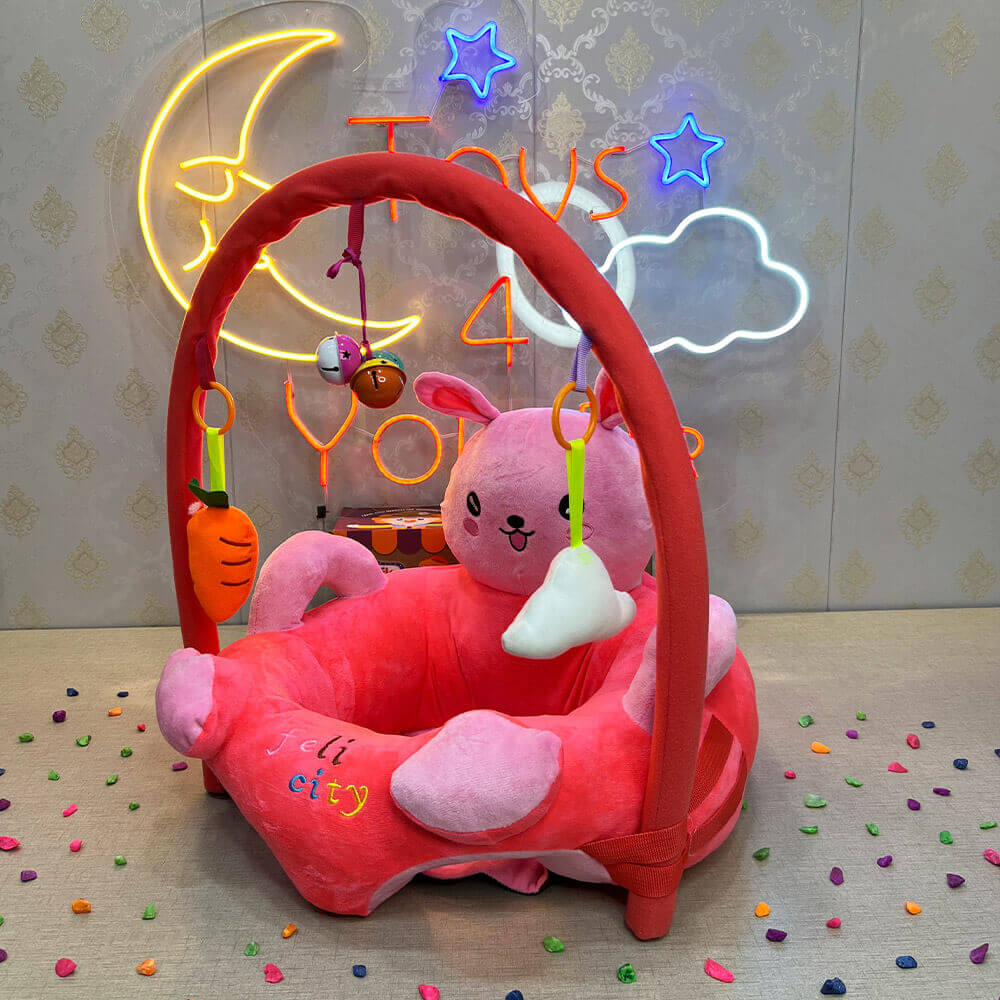 UNICORN BABY SEATER & TRAINER WITH RATTLES