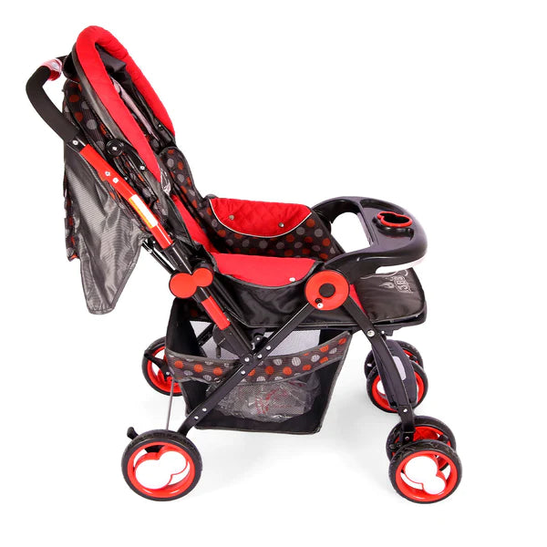 JUNIOR BABY FOLDABLE STROLLER WITH SEAT ADJUSTABLE