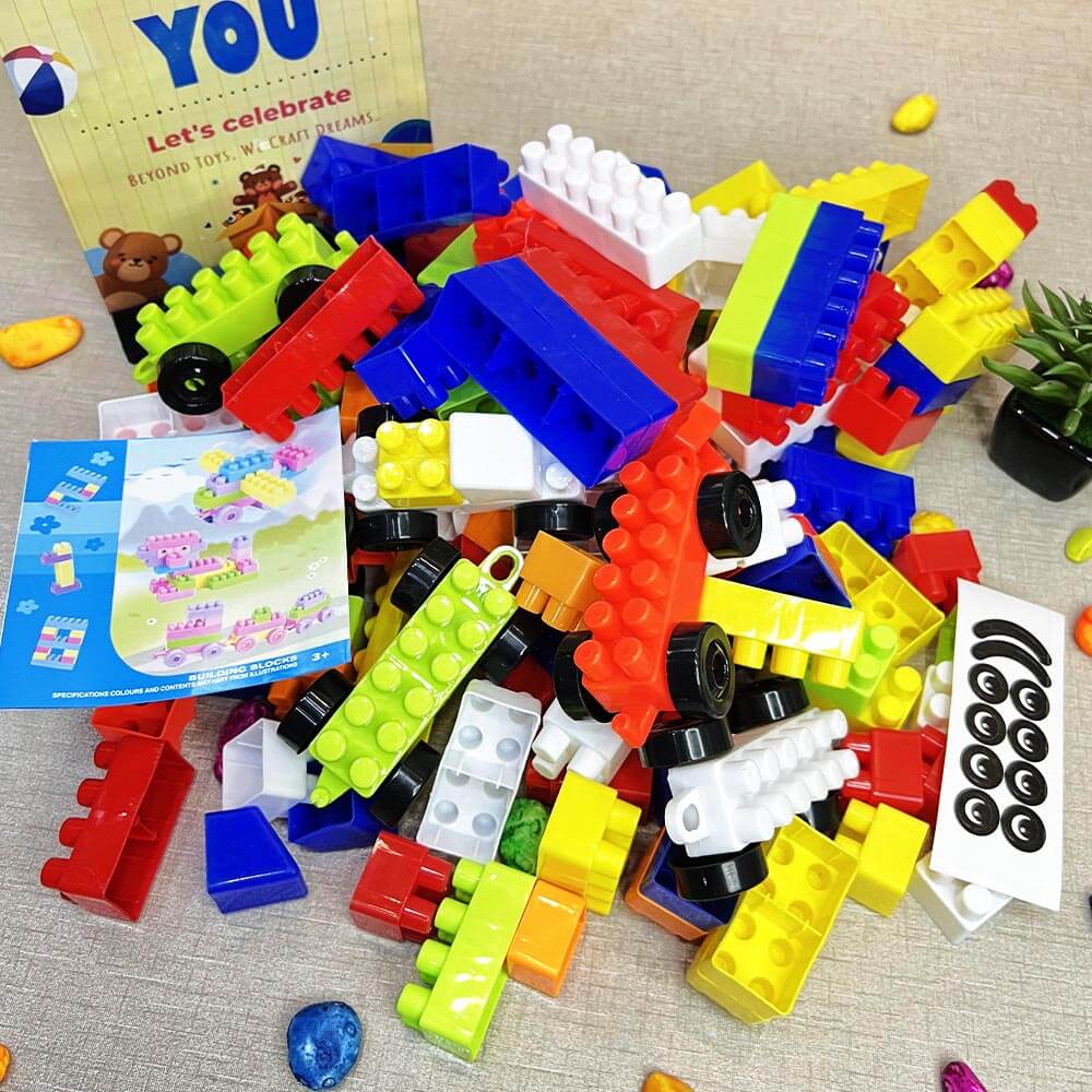 170 PCS WONDER-PLAY BLOCKS BUCKET