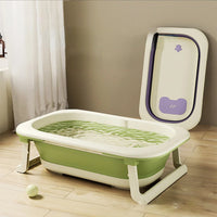 Thumbnail for CUTE FOLDABLE BABY BATHTUB