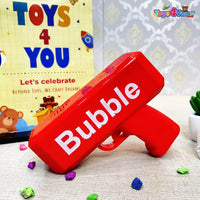 Thumbnail for COLORFUL MONEY BUBBLES GUN FOR KIDS