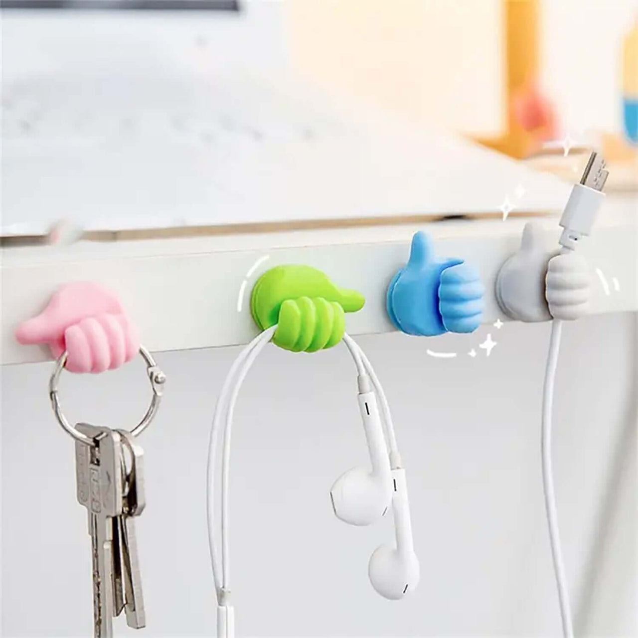 STICKING THUMB HOOKS - PACK OF 10 PCS