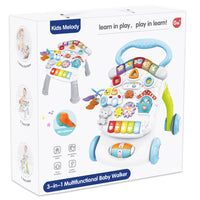 Thumbnail for 3 IN 1 MULTIFUNCTIONAL BABY ACTIVITY WALKER