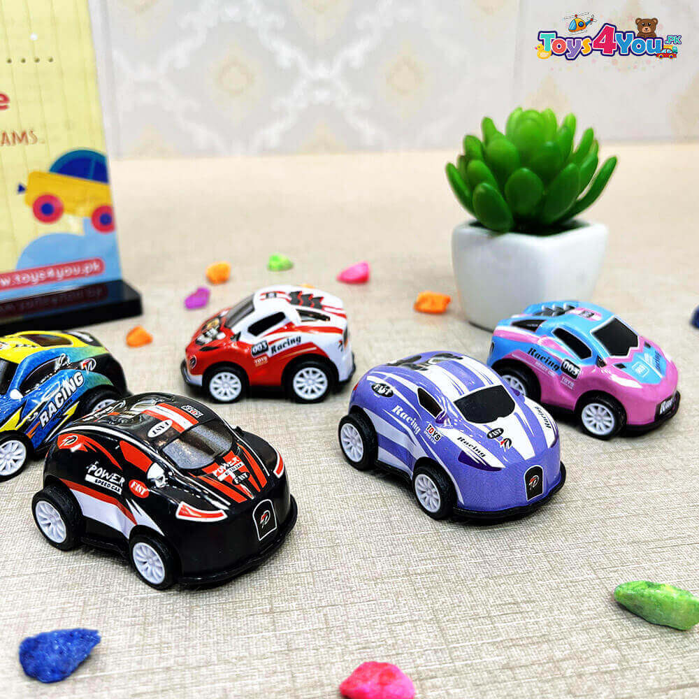 KIDS MINI CARTON DIE CAST MODEL - 6 PCS