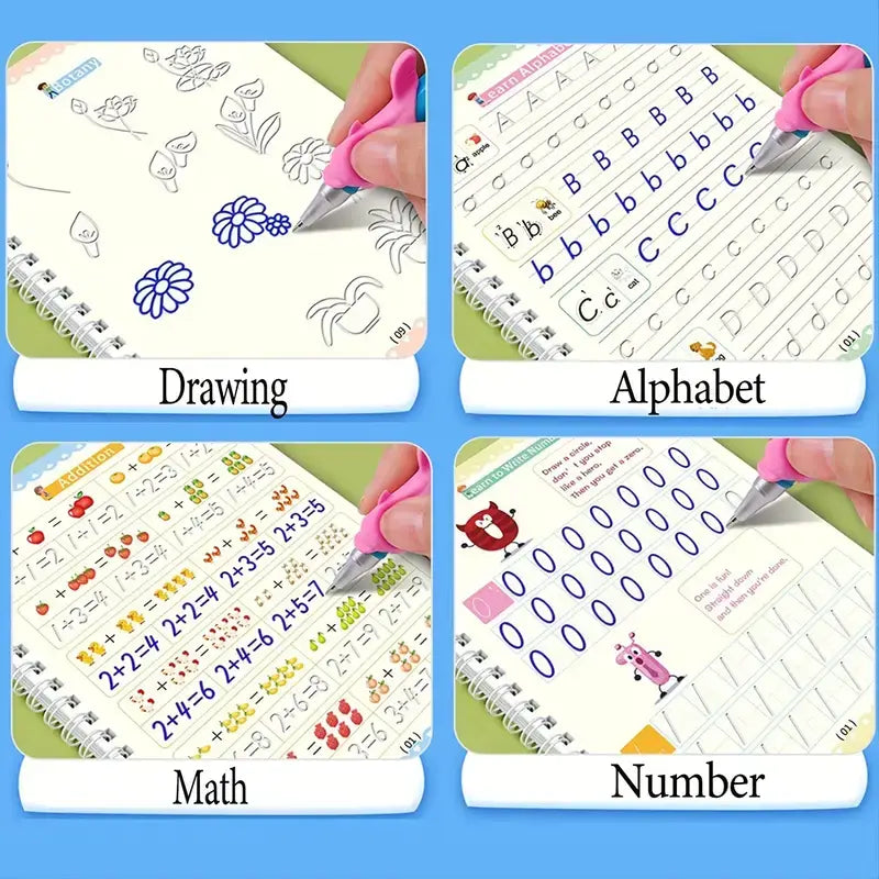 SANK PRACTICE BOOK FOR KIDS - PACK OF 4