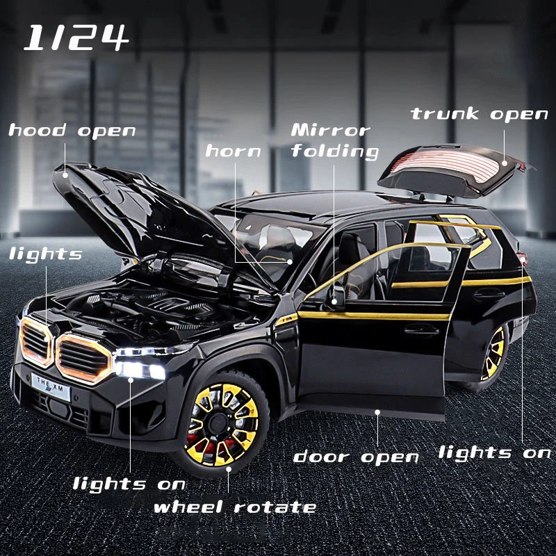 1:24 BMW XM ALLOY DIECAST MODEL