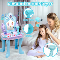 Thumbnail for MAKEUP & FASHION DRESSING TABLE WITH LIGHT & SOUND