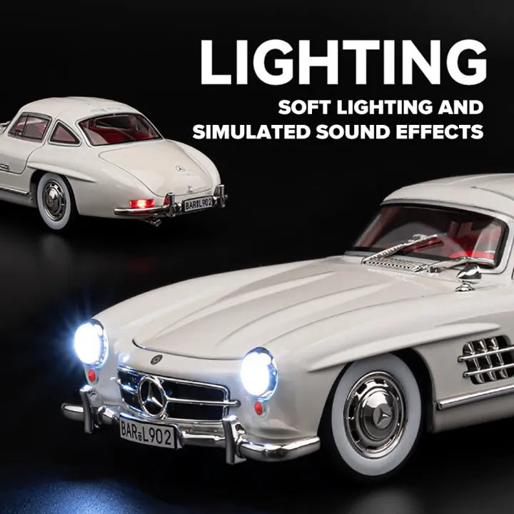 1:24 BENZ 300SL ALLOY DIECAST MODEL
