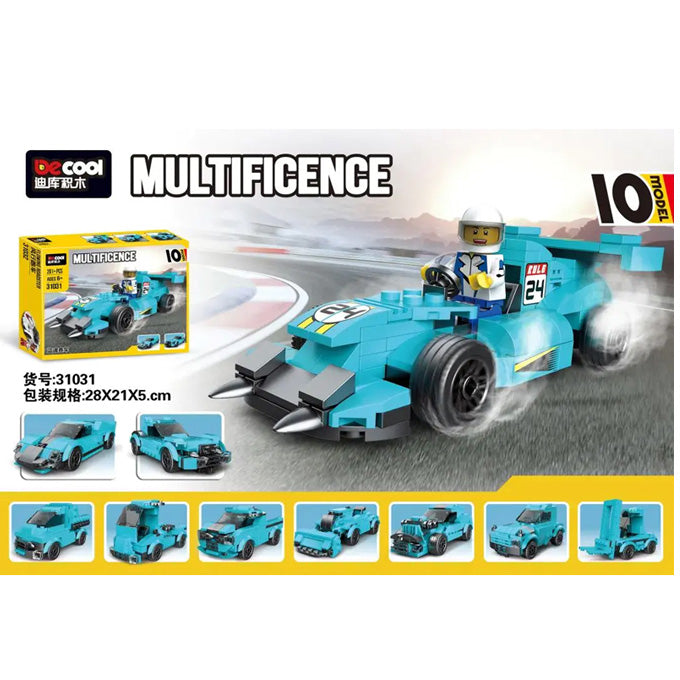 ARCHITECT MULTIFICENCE THUNDER RACING VEHICLE (10 CHANGES)