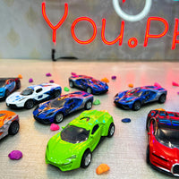 Thumbnail for 10 PCS - 1:43 METAL PULL BACK SPORTS CAR