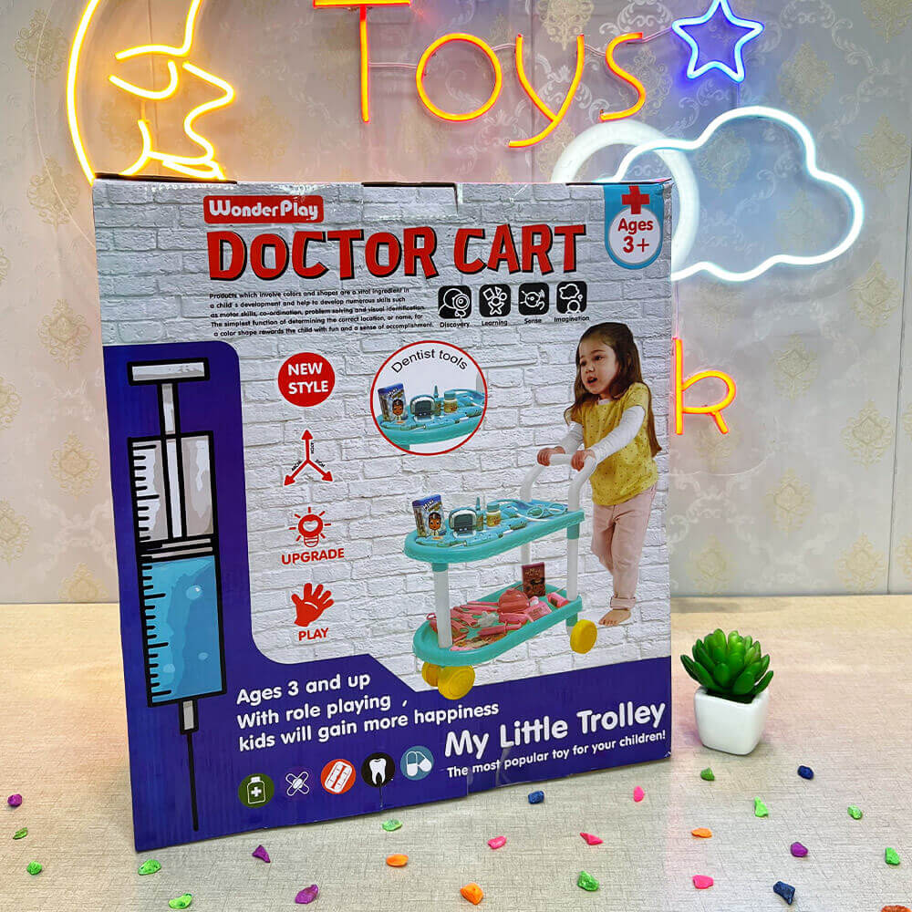 DOCTOR COMPLETE SET CART TROLLEY