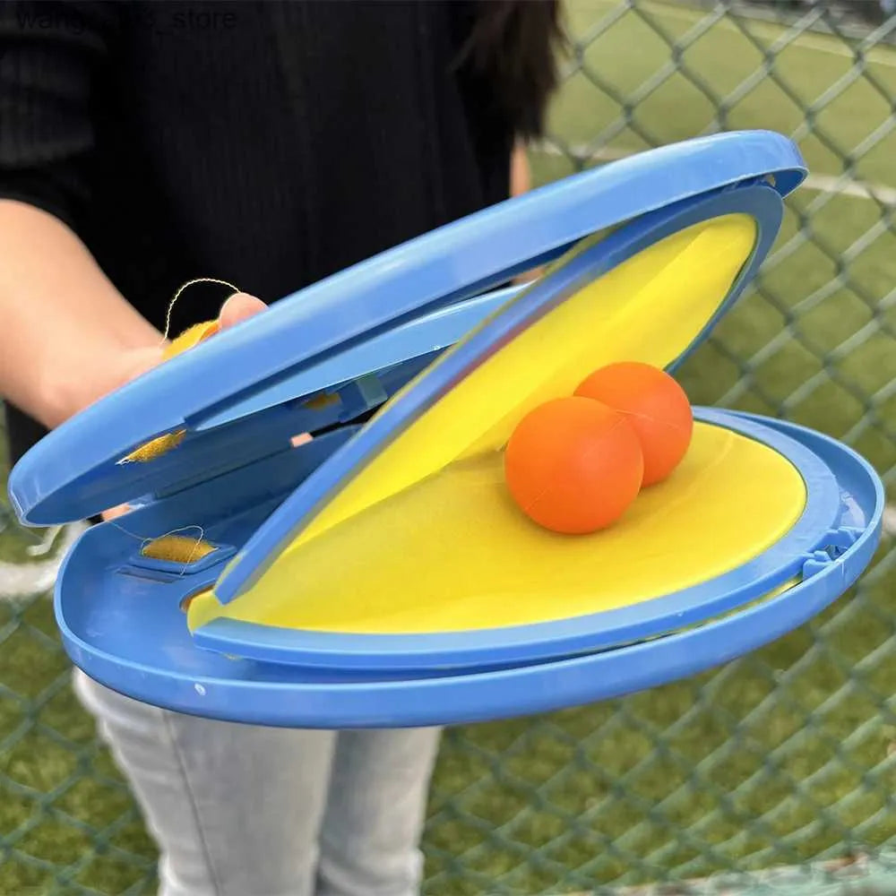 KIDS HAND CATCH & THROW BALL GAME - 2PC