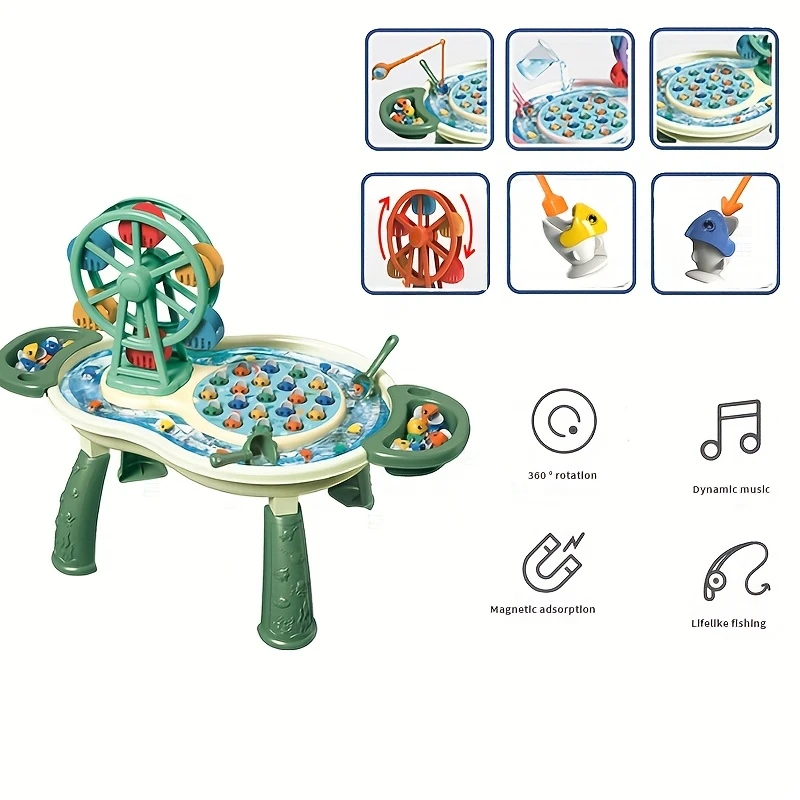 MAGNETIC FISHING FERRIS WHEEL TOY FOR KIDS