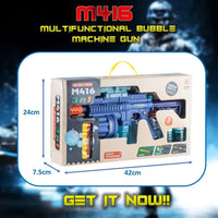 Thumbnail for M416 ELECTRIC BUBBLE GUN SOFT BULLET WITH LIGHT & SOUND