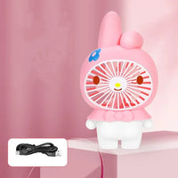 Thumbnail for SANRIO HELLO KITTY KUROMI MY MELODY KAWAII MINI CARTOON USB FAN