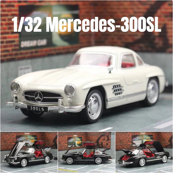 1:32 MERCEDES BENZ 300SL DIECAST ALLOY MODEL CAR