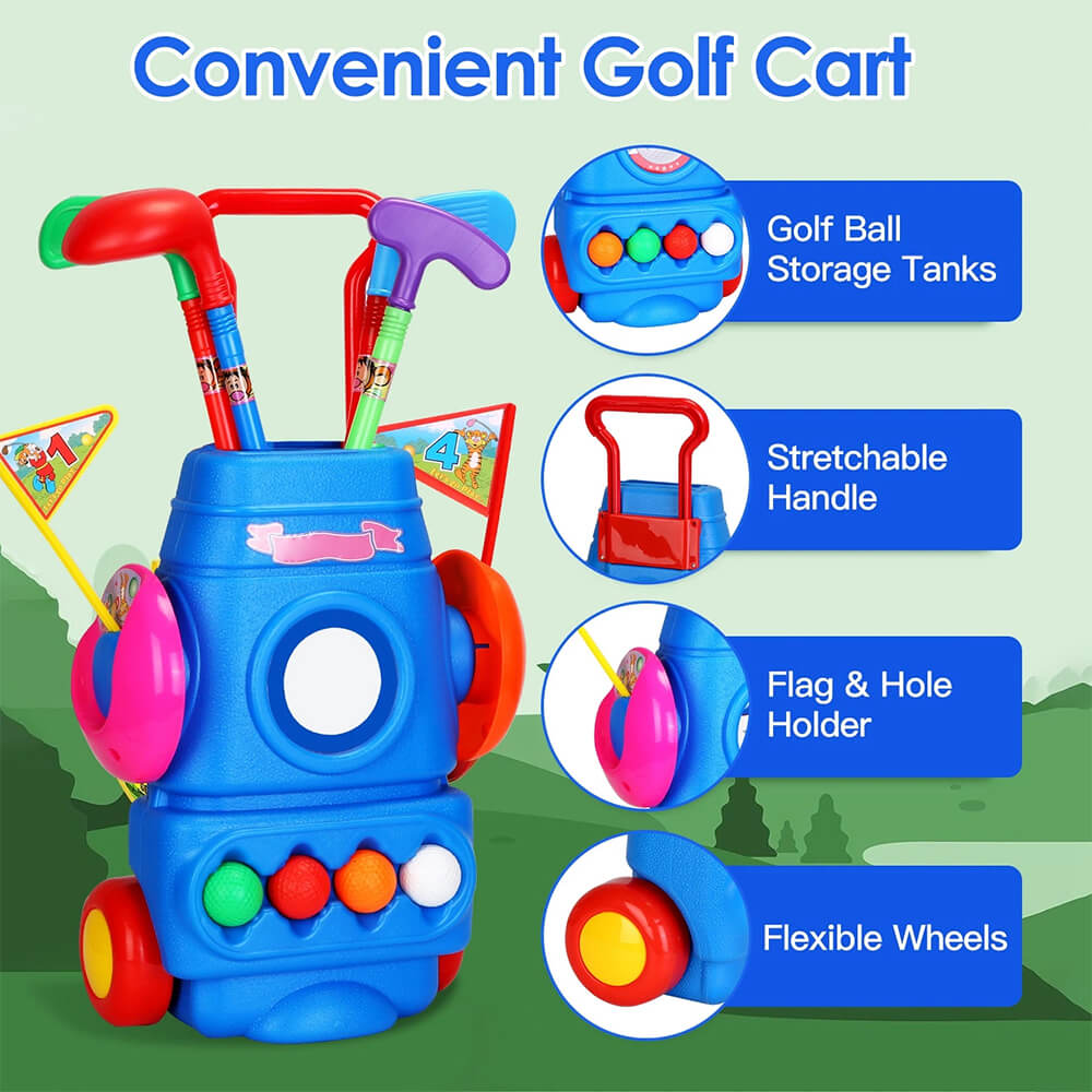 GOLF GAME SET FOR KIDS