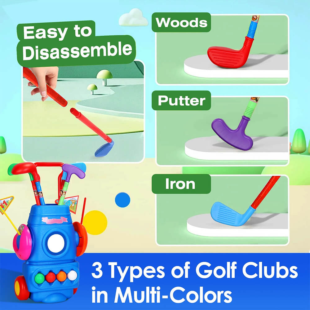 GOLF GAME SET FOR KIDS