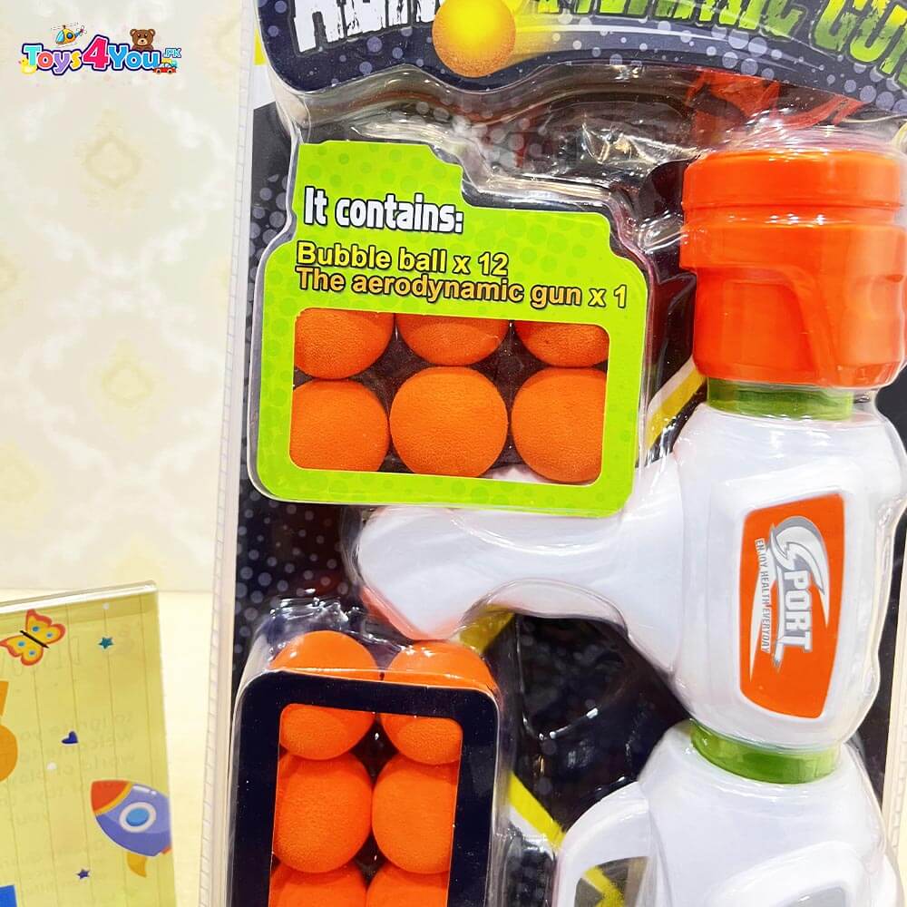 KIDS BIG SHOOT ACTION GUN WITH SOFT BALLS