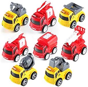 TRUCK CONSTRUCTION VEHICLE PULL BACK CAR TOY